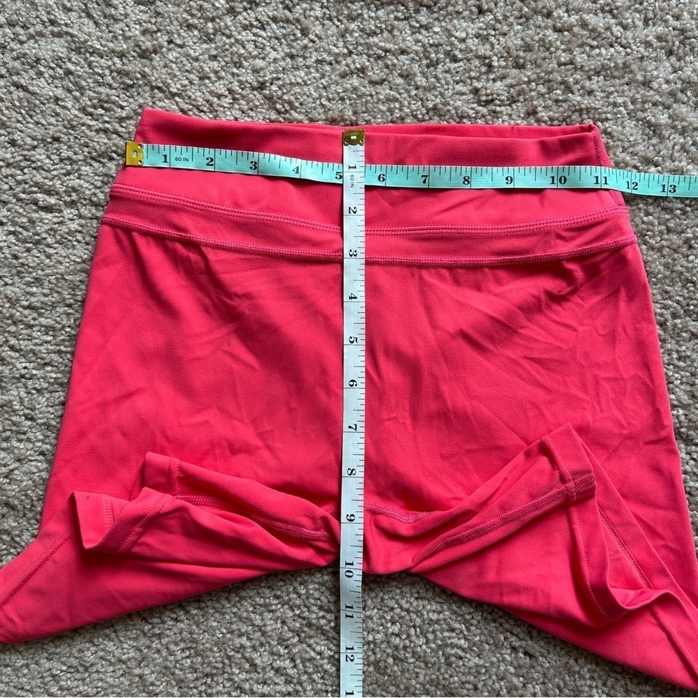 Butt Scrunch Pink Athletic High Waist Workout Shorts Size Small - Picture 3 of 4